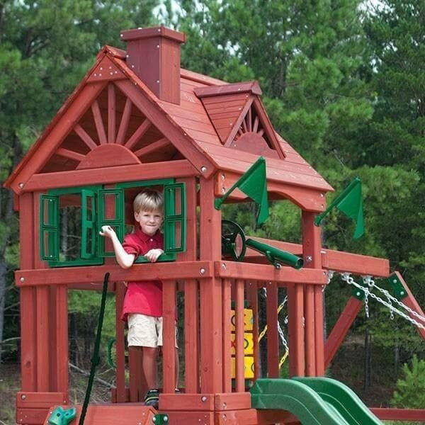 double down swing set