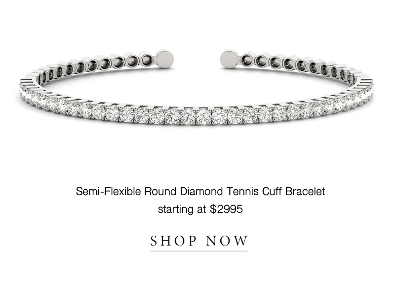 diamond cuff tennis bracelet