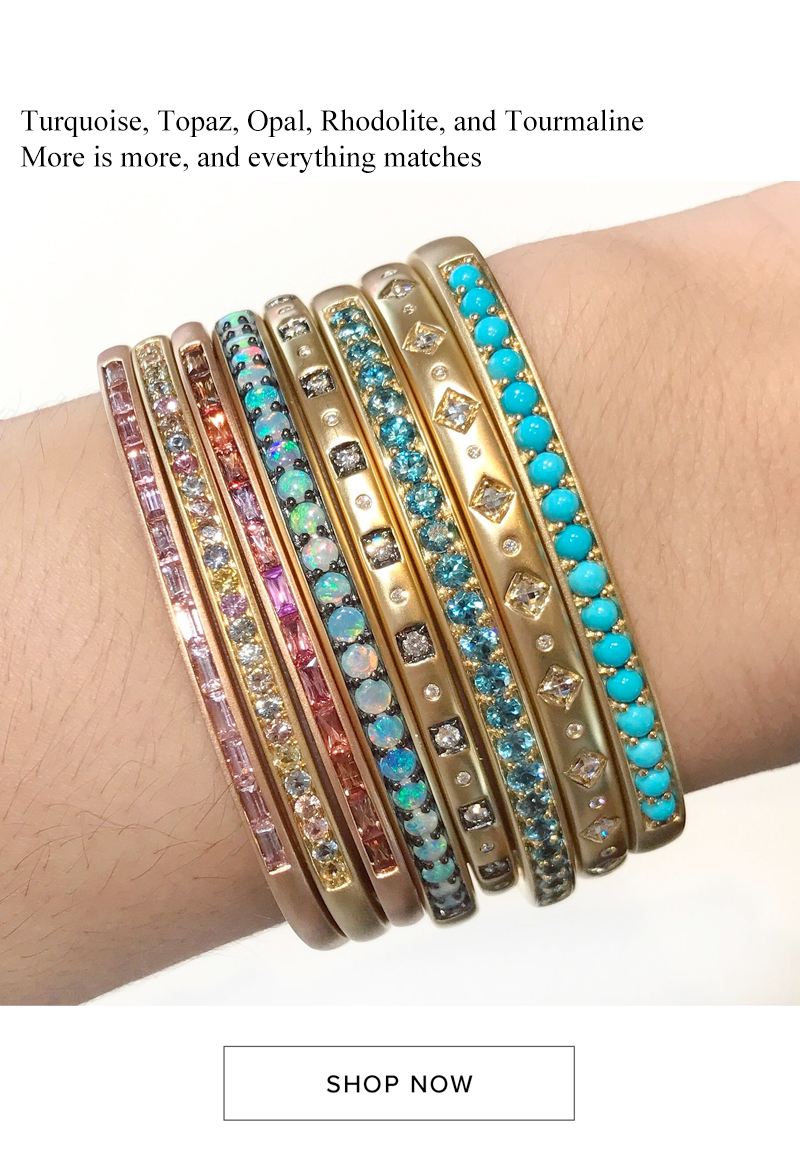 jane taylor beach summer color stackable bangles