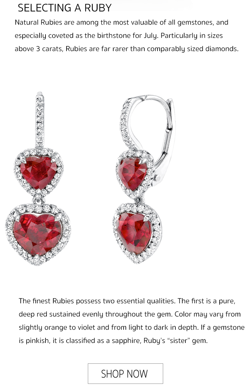 nagi jewelers all about ruby july birthstone quality 