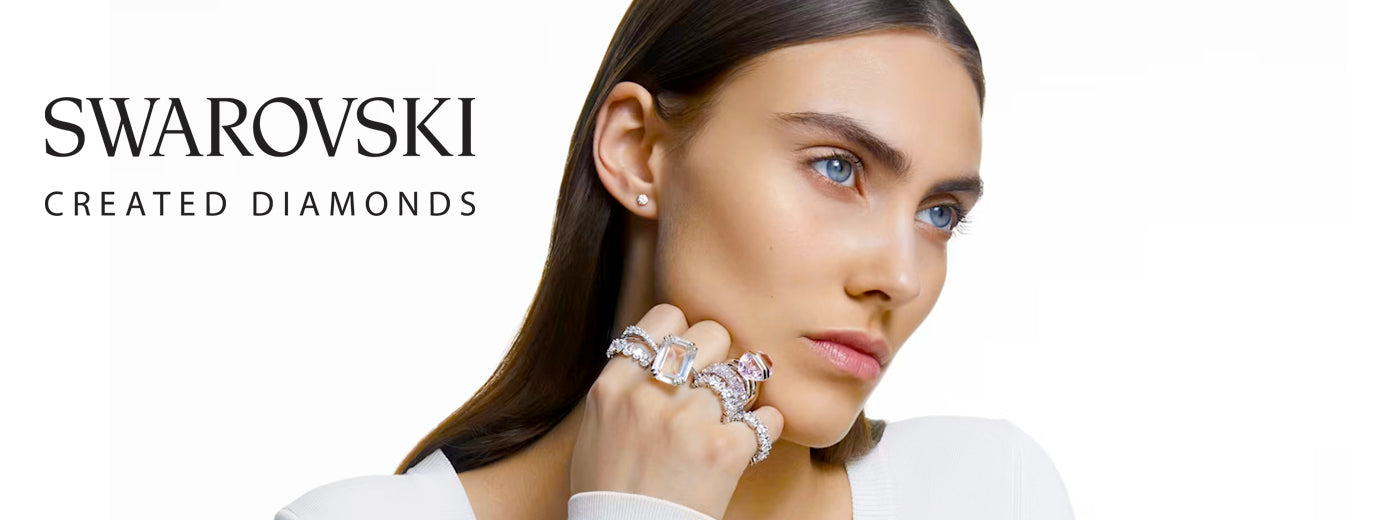 swarovski created diamond jewelry