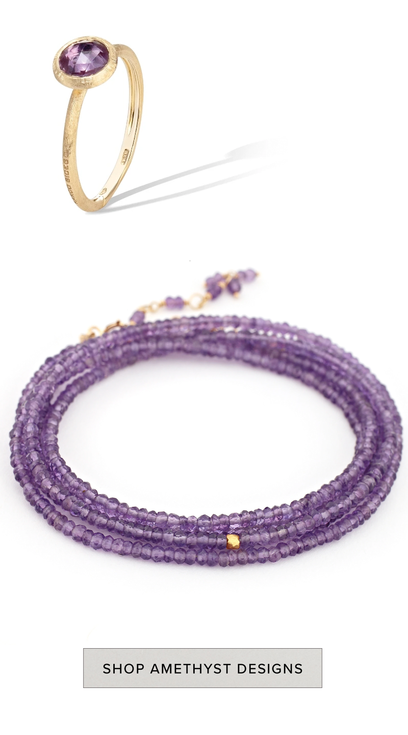 amethyst bead wrap