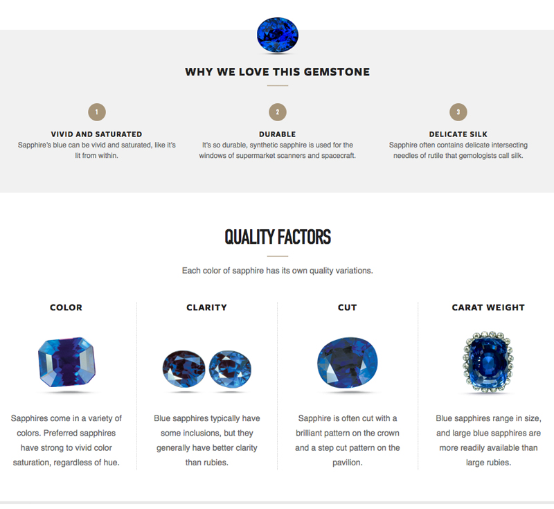 sapphire what to look for qaulity