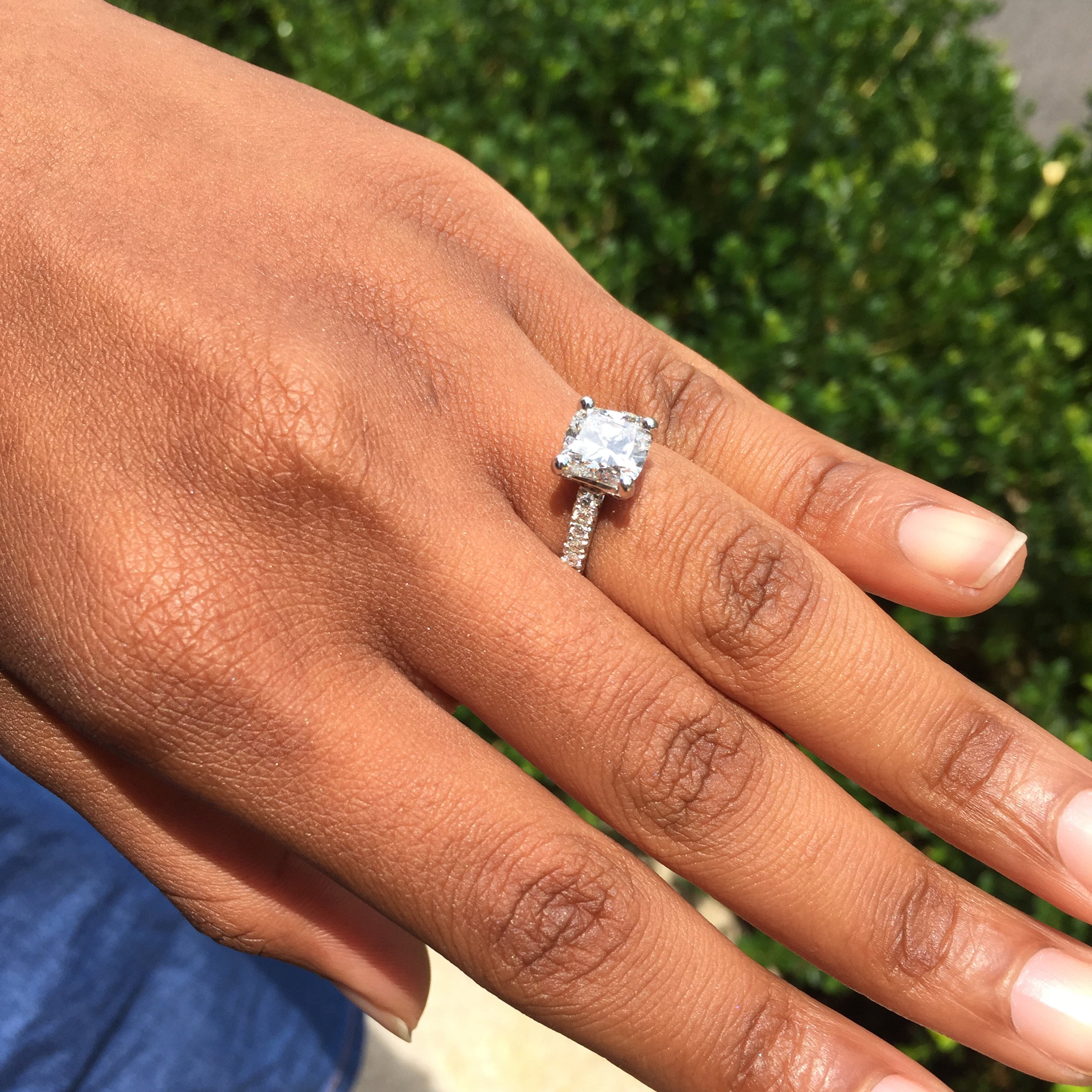 2 carat engagement ring