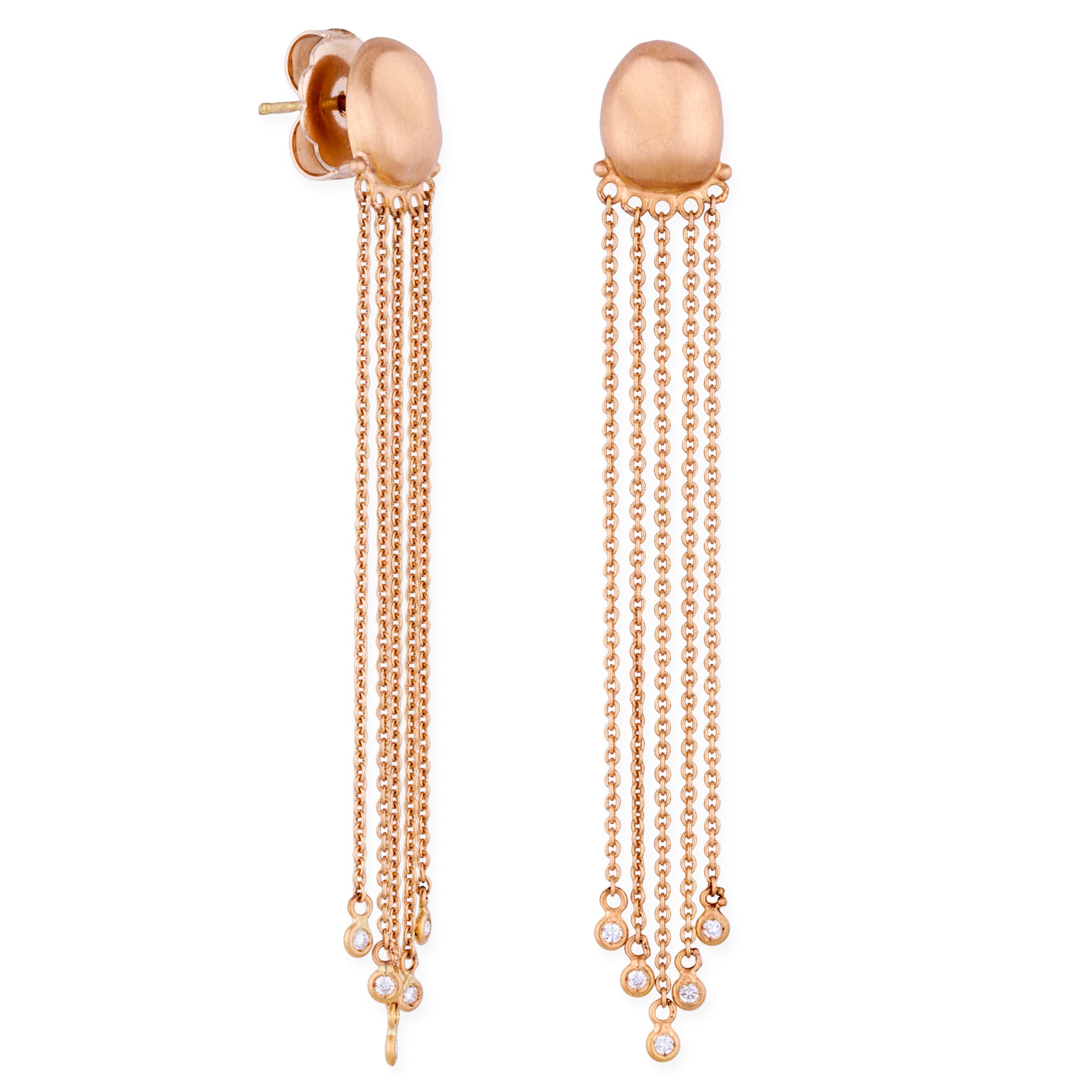 rose gold dangle earrings jewelry