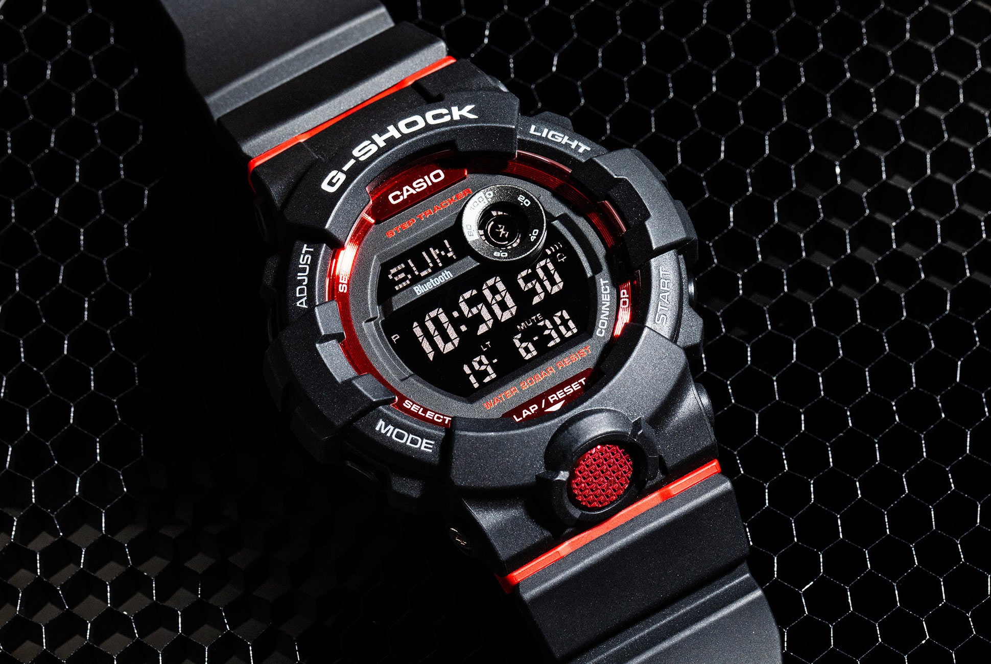 Casio G Shock G Squad Bluetooth Red Black Watch Gbd800 1 Nagi Jewelers