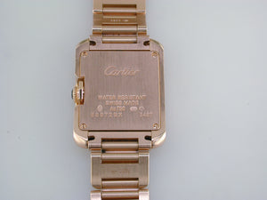 cartier 24k gold watch