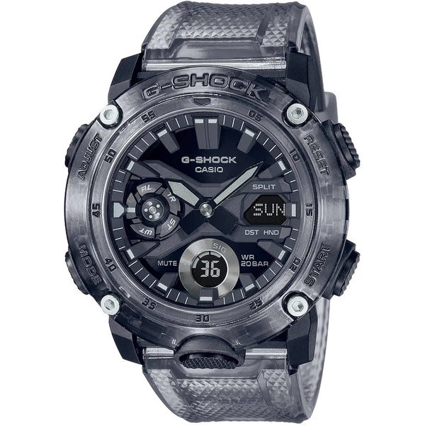 Casio G-Shock GA2000SKE-8A Transparent Pack Clear Dark Grey Watch – NAGI