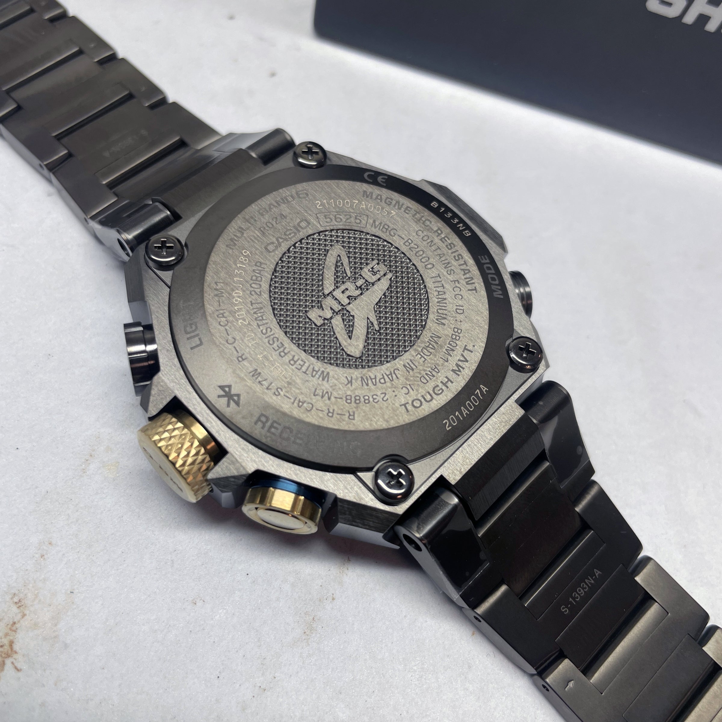 Casio G-Shock MR-G Kachi-Iro Titanium Limited Edition Watch MRG-B2000B ...
