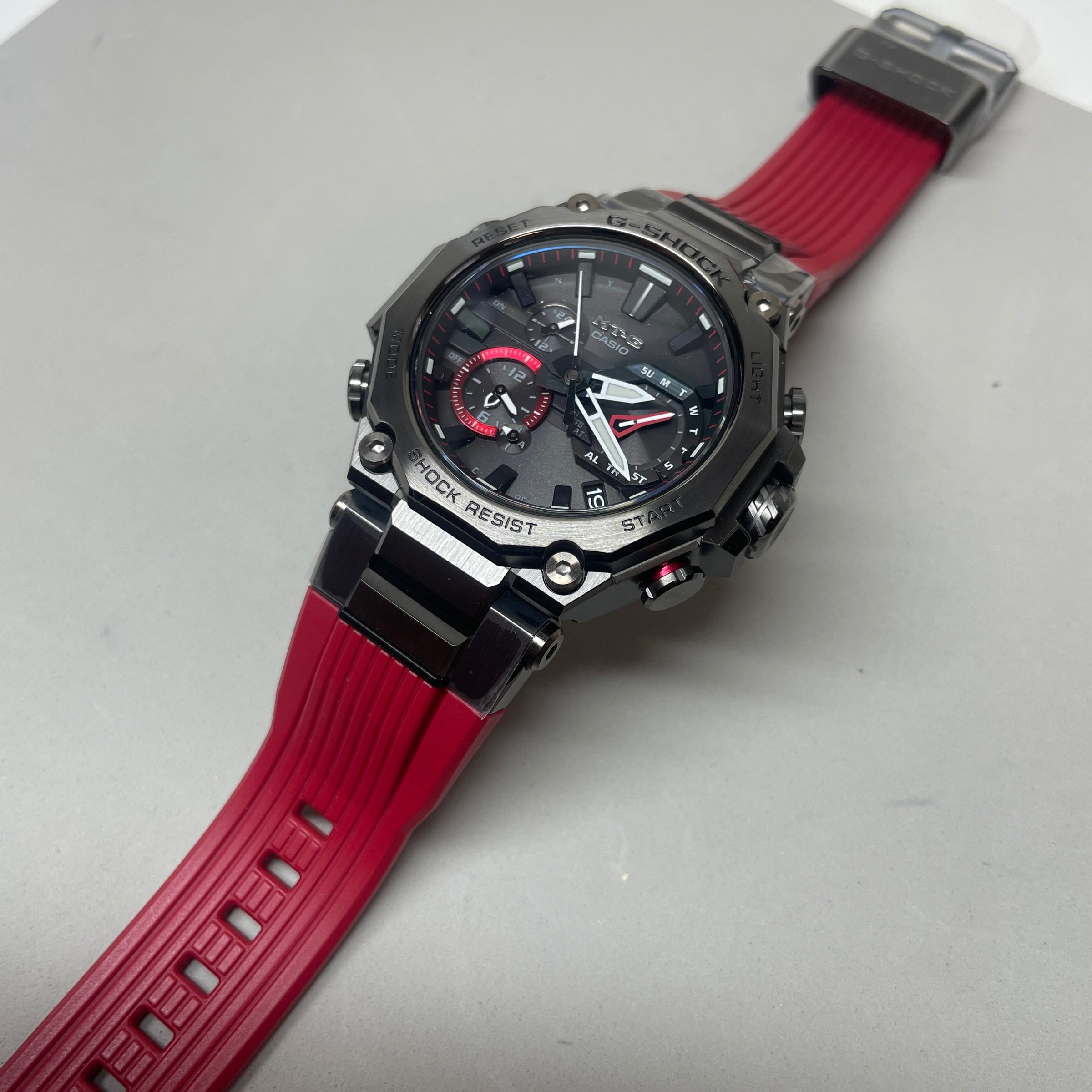 Casio G Shock Mt G Mtgb1000b 1a4 Red Black Bluetooth Watch Limited Nagi