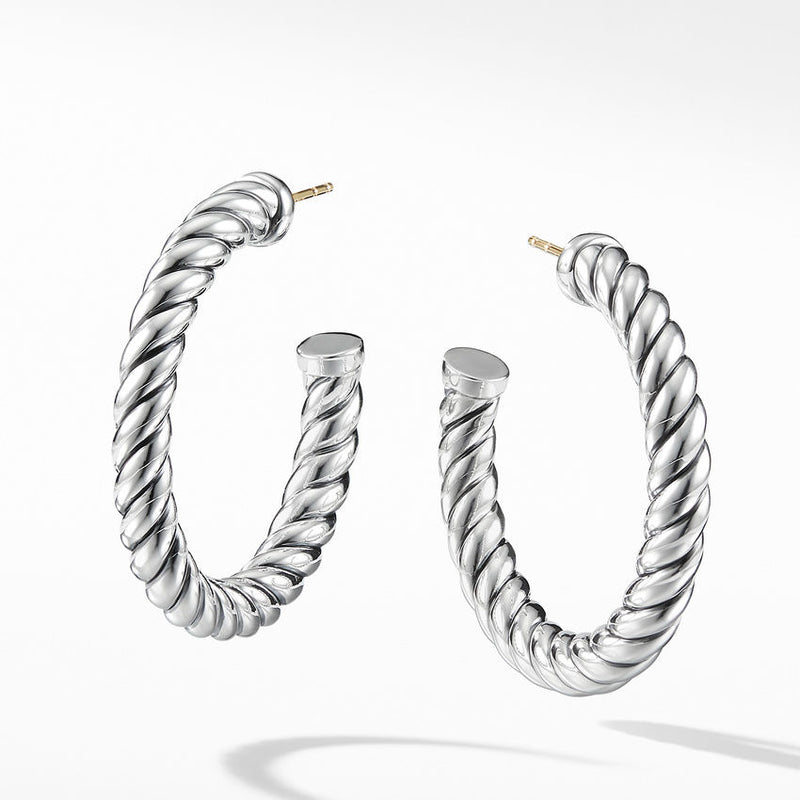 David Yurman Cable Classics Hoop Earrings 40MM – NAGI