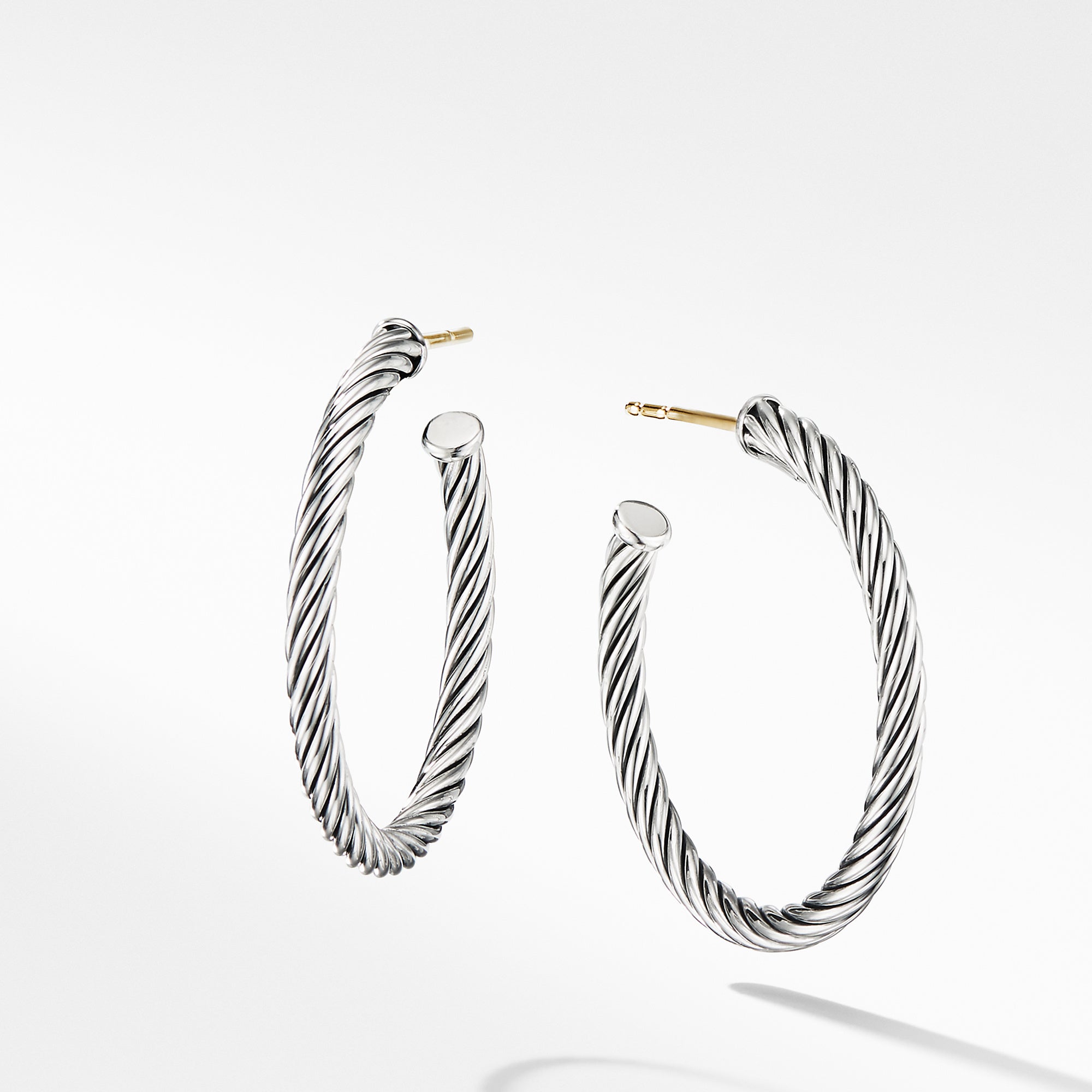 David Yurman Cable Hoop Earrings – NAGI