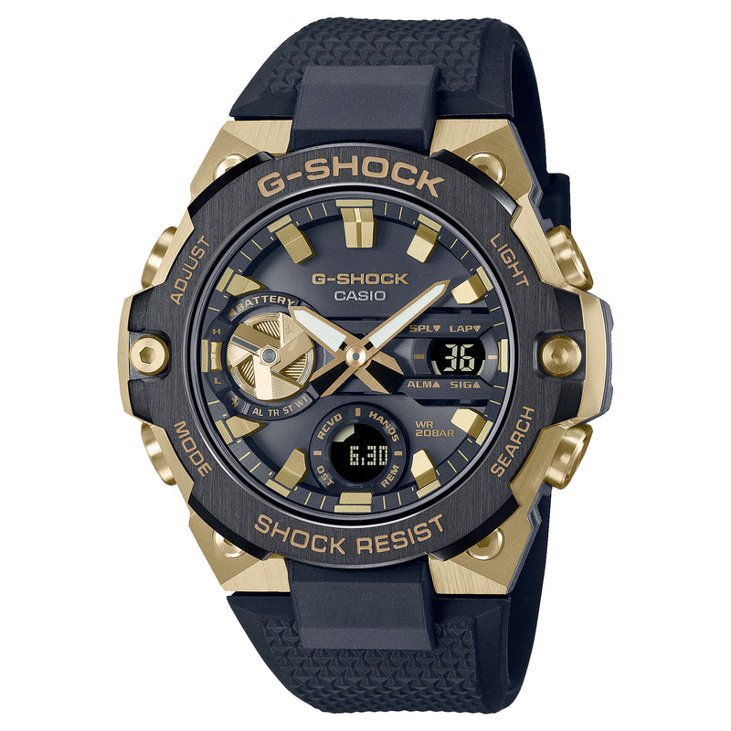 最終値下げ】G-SHOCK gsteel black/gold-