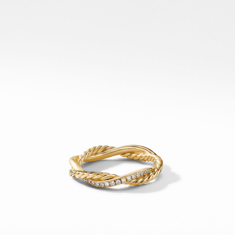 Petite Infinity 18k Gold Diamond Ring – NAGI