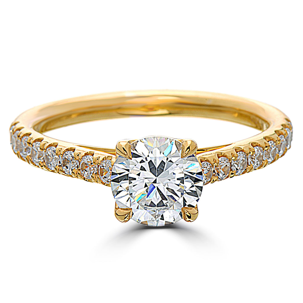 Rose Engagement Ring - Jewelry Designs
