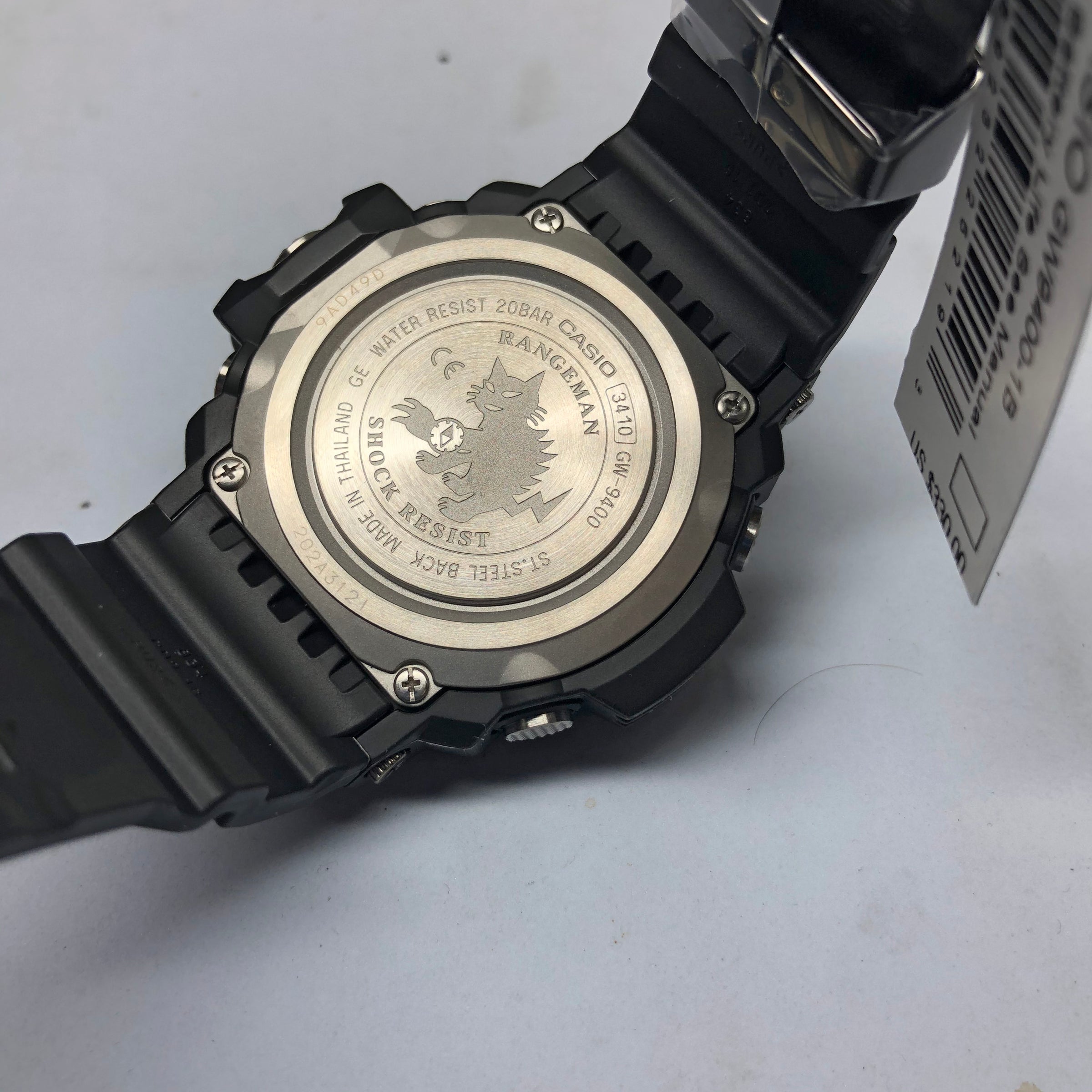Casio G-SHOCK RANGEMAN Digital Black Out GW-9400-1B Solar – Nagi Jewelers