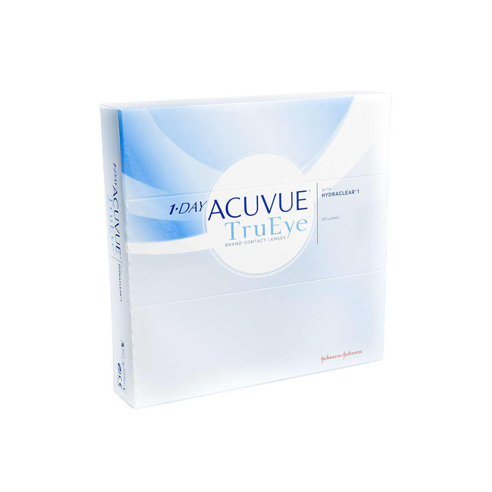 Acuvue 1-Day TRUEYE. Acuvue 1-Day TRUEYE (90 линз). Линзы Acuvue true Eye 1 Day. One Day Acuvue TRUEYE.