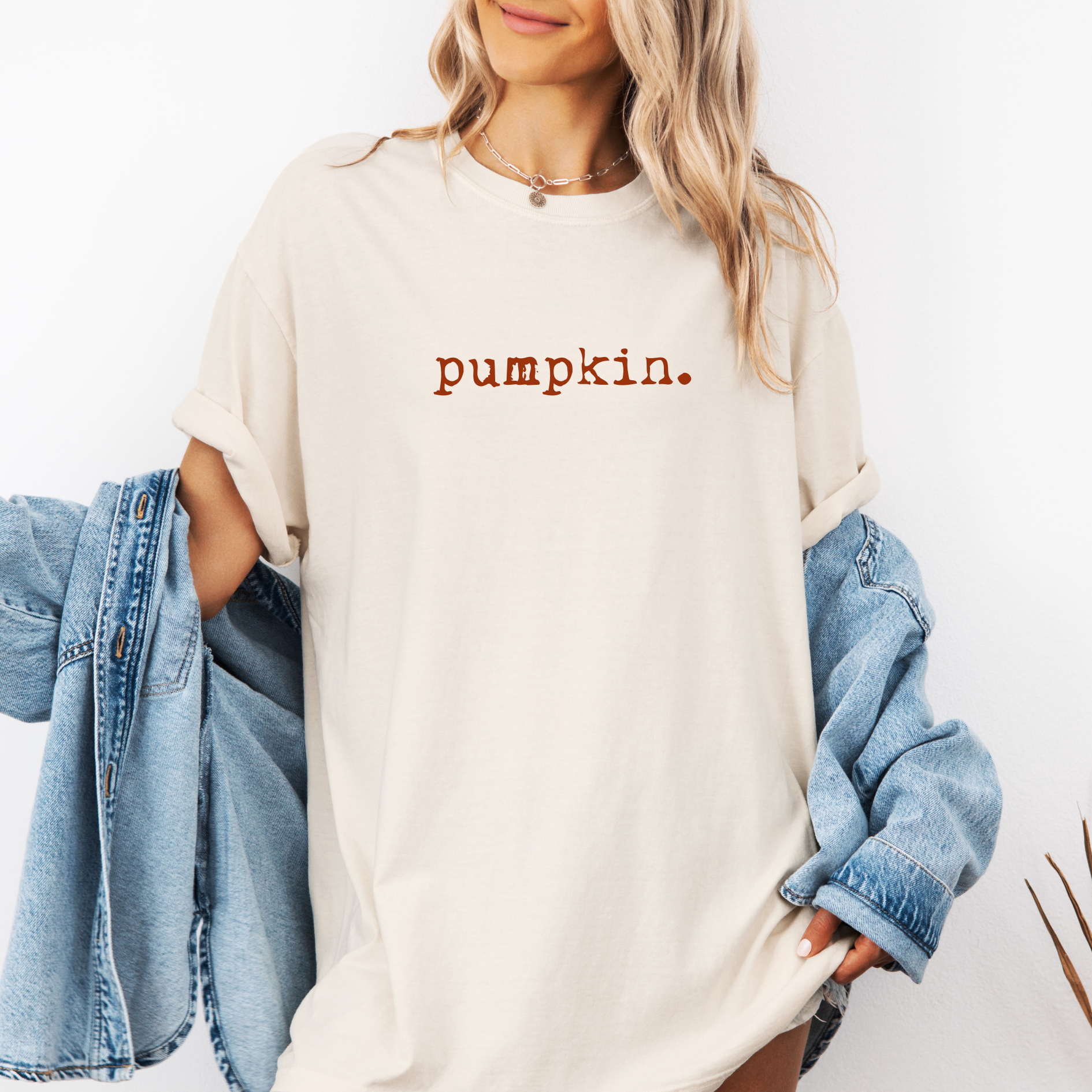 Pumpkin T-shirt | Adult Short Sleeve Tee - Tenth  Pine product image