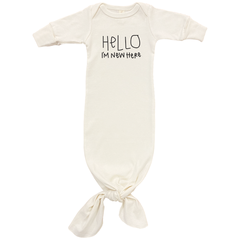 newborn gowns that tie