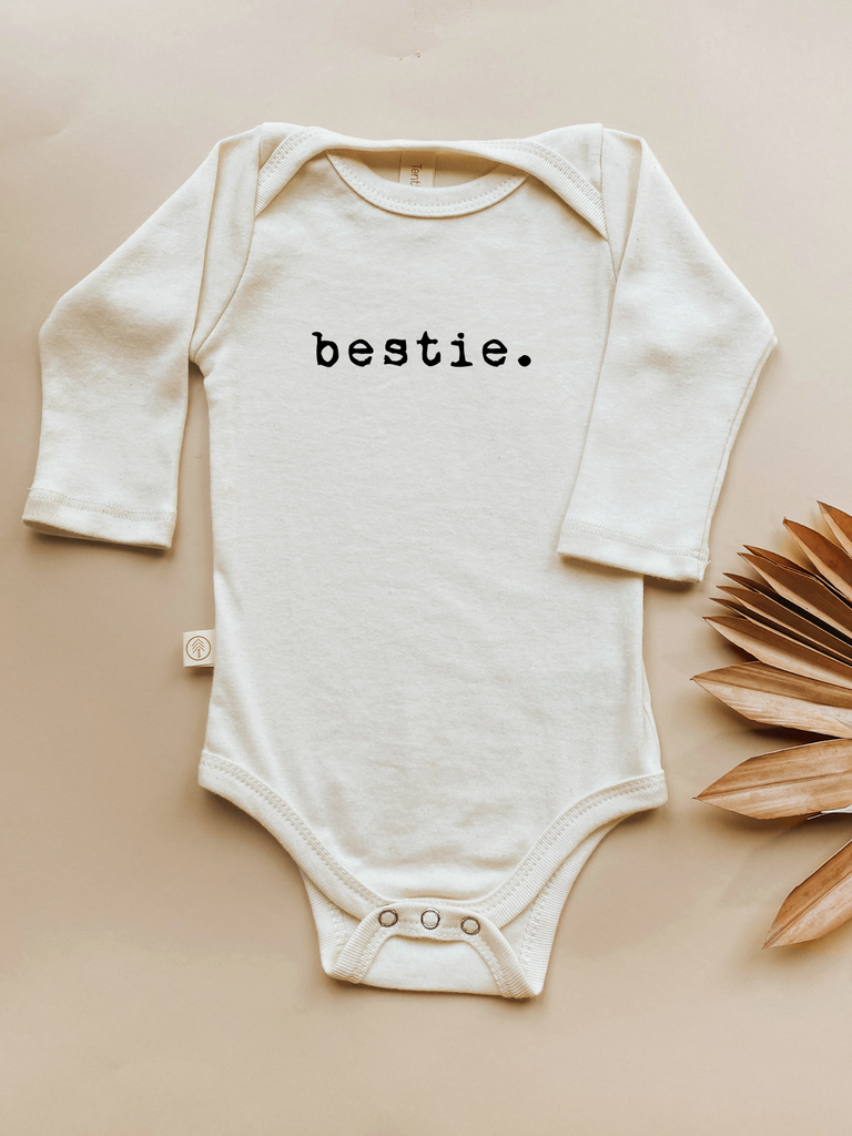 Long Sleeve Baby Bamboo Organic Cotton Bodysuits