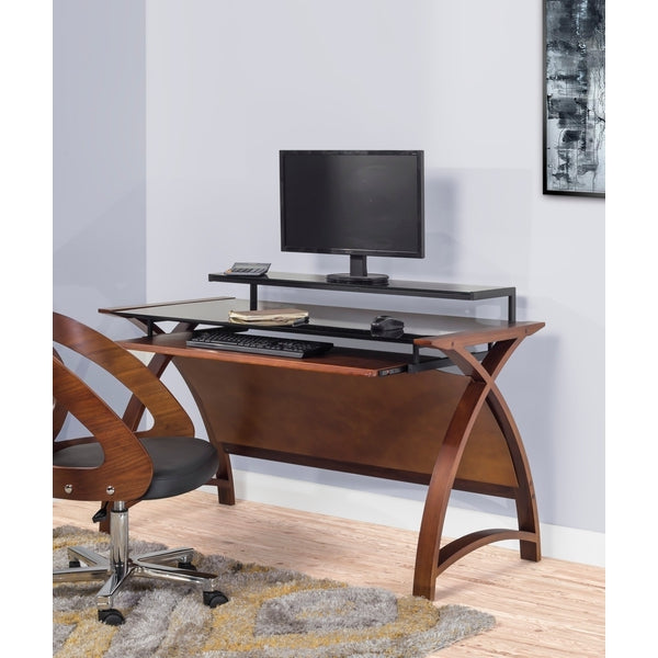 Jual Furnishings Helsinki Desk 1300 Walnut Loungeliving Co Uk