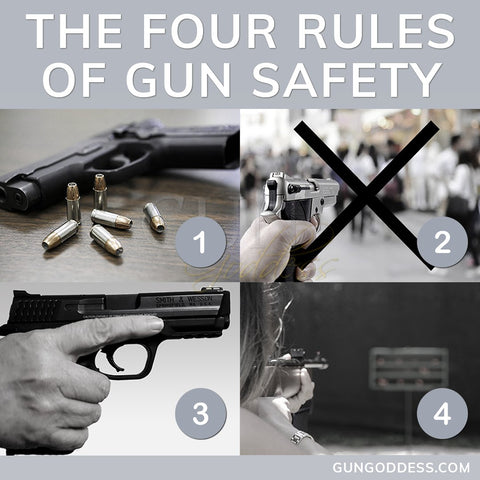 four rules gun safety