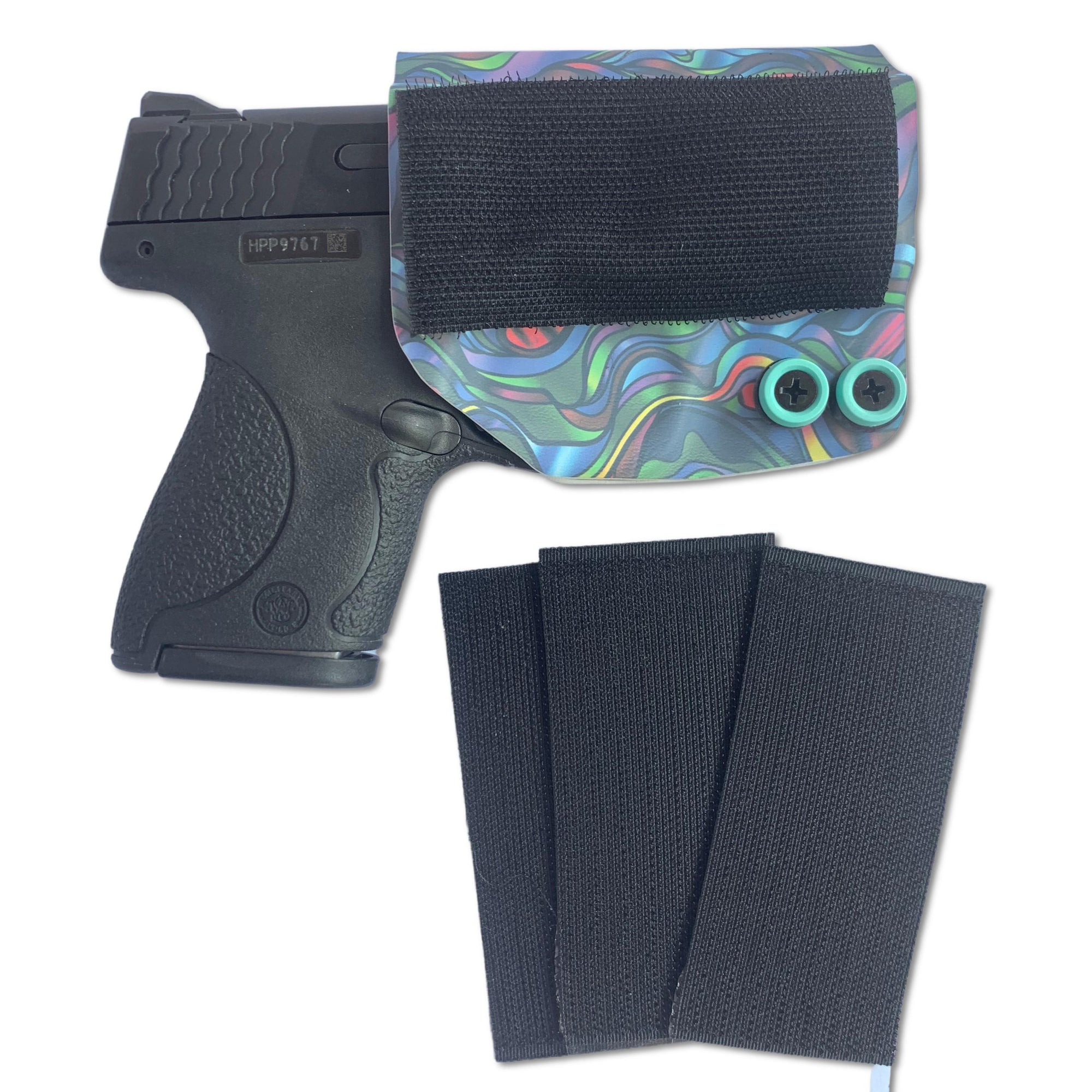 Gun Holster For Pistols 9mm 380 45acp, Iwb/owb Concealed Carry Pistol  Holsters With Mag Pouch For Men/women, Ccw Right & Left Hand Gun Holder  Fits Glo