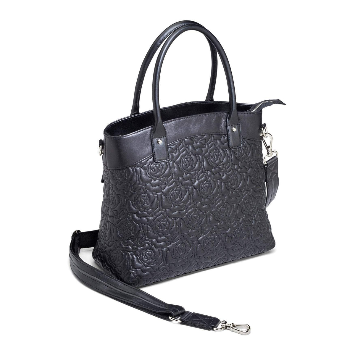 Concealed-Carry Purse | Lambskin Rose Tote GTM-61 | GunGoddess ...