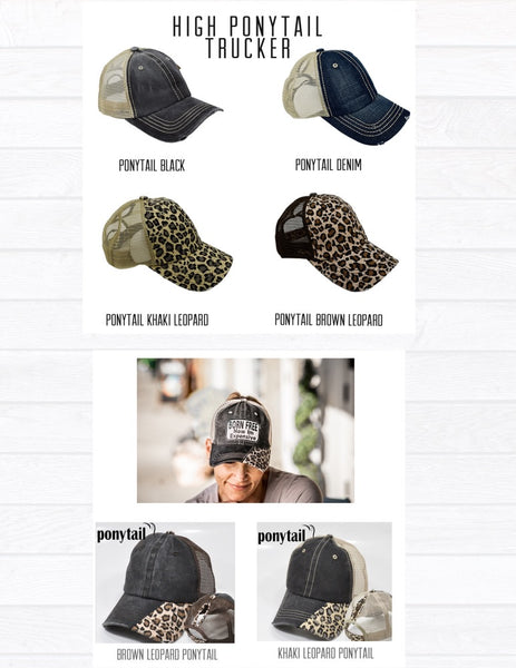 Leopard Trucker Hat