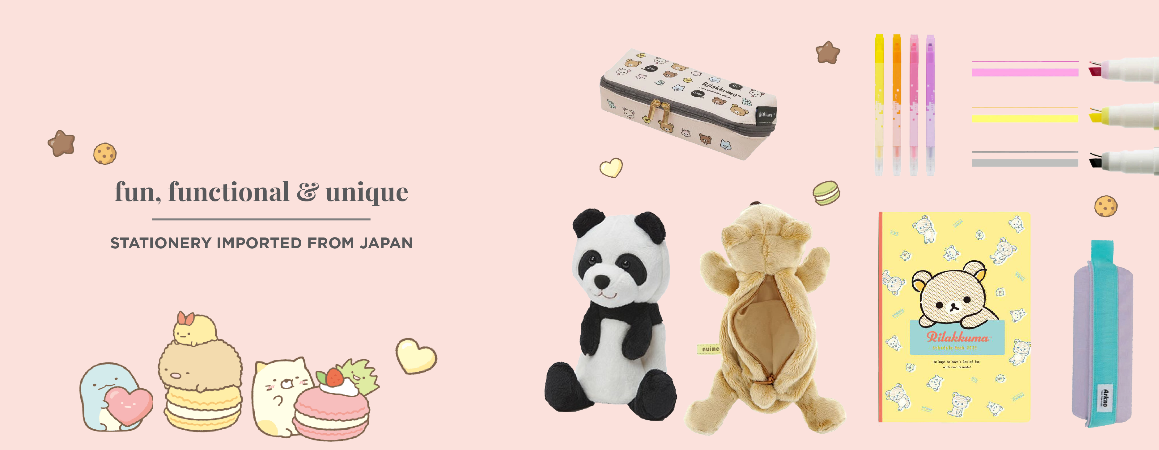 Cool Pencil Case San-X Stationery Review - Super Cute Kawaii!!