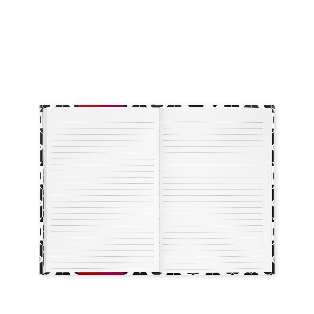 Kate Spade Daily To-Do Planner-Black Spade Flower — PaperMarket