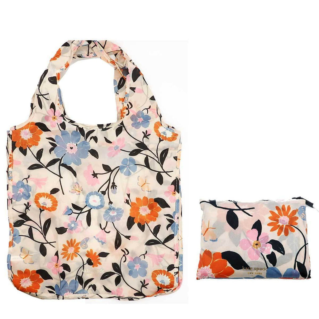 Kate Spade Reusable Shopping Tote-Floral Garden — PaperMarket