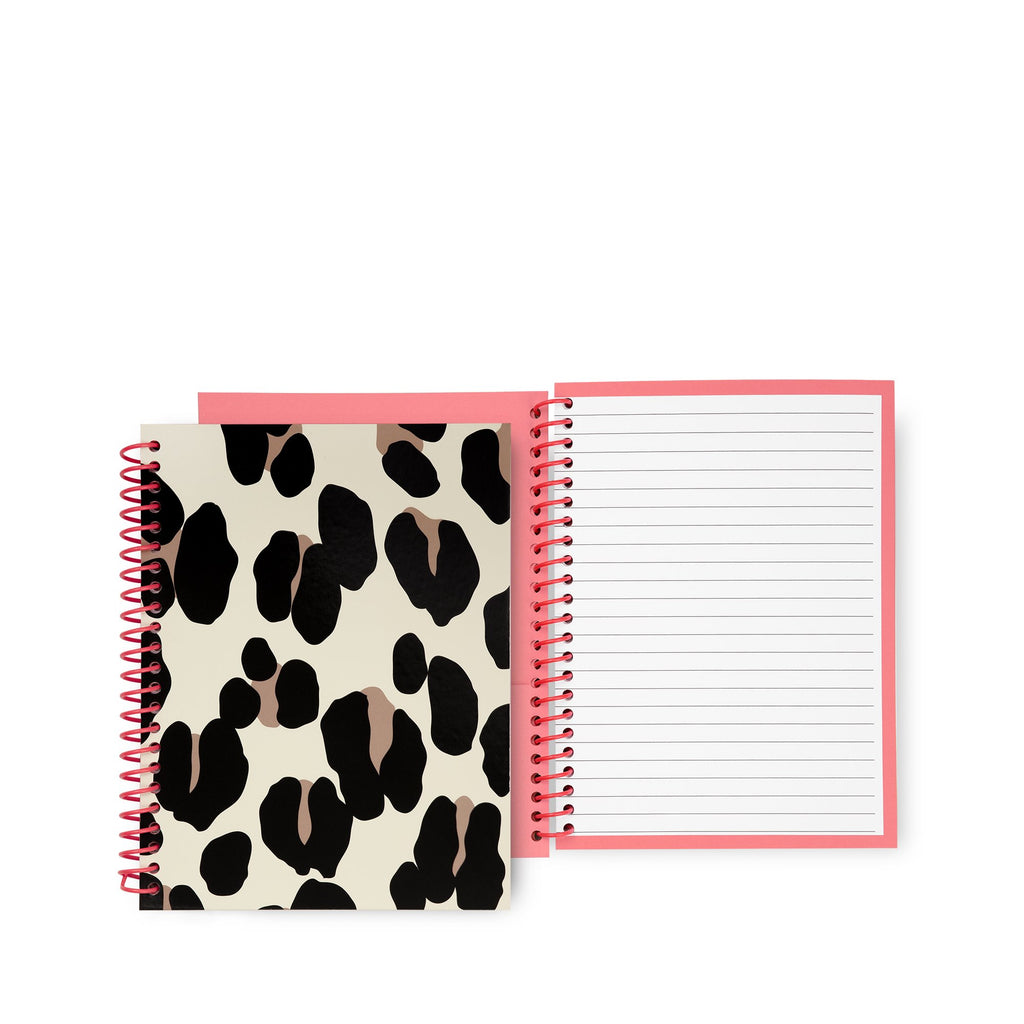 Kate Spade Spiral Notebook Small-Forest Feline — PaperMarket