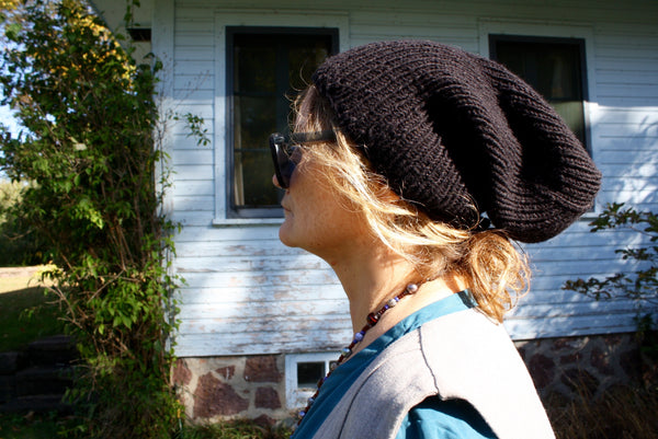 Vegan bamboo beanie