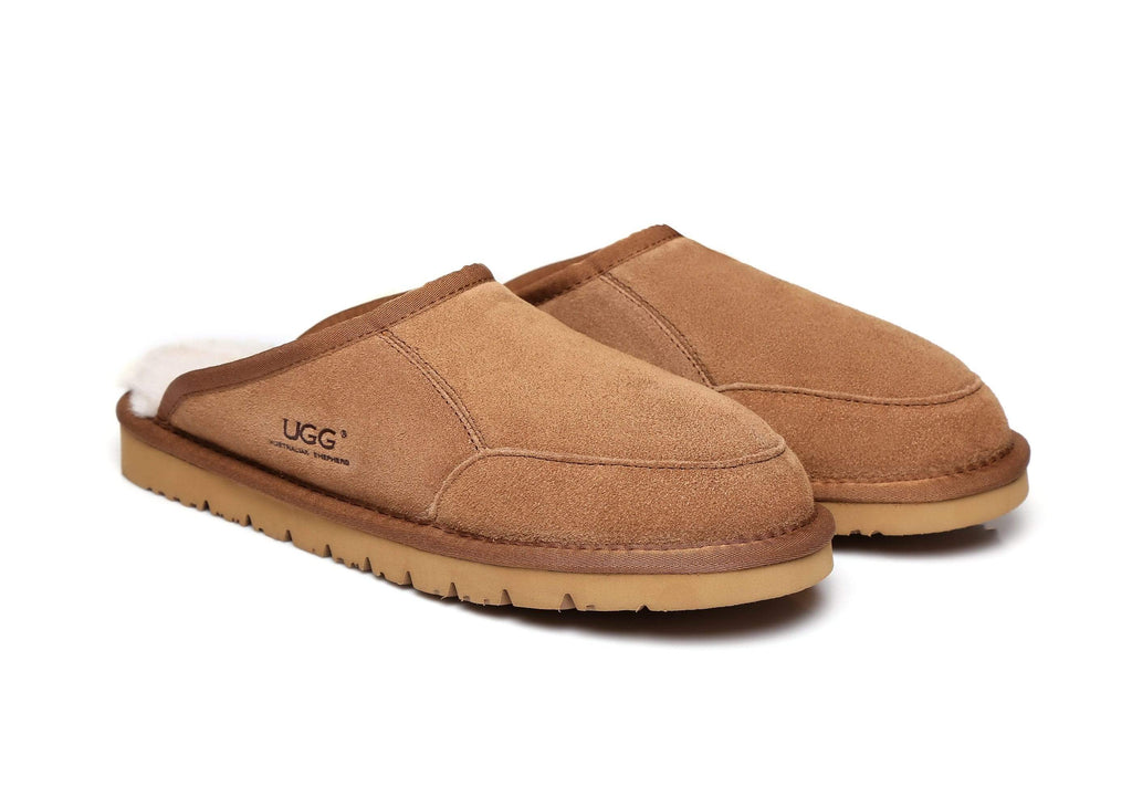 UGG Boots - AS UGG Men Slippers Scuffs Bred #15563 (1721526452282)
