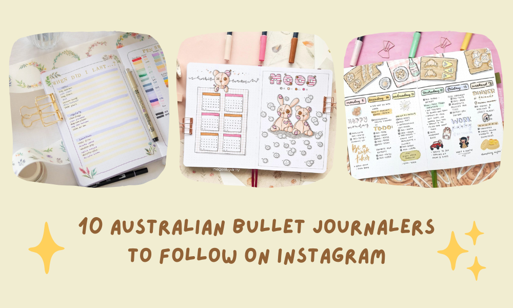 10 Australian bullet journalers to follow on instagram