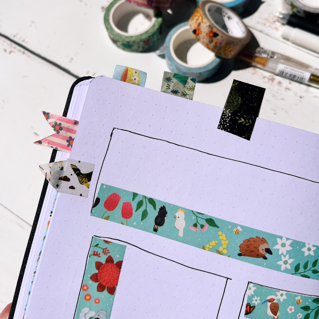 Journal Pages “To Be Continous” die cut washi tape, washi tape & pet t –  journalpages