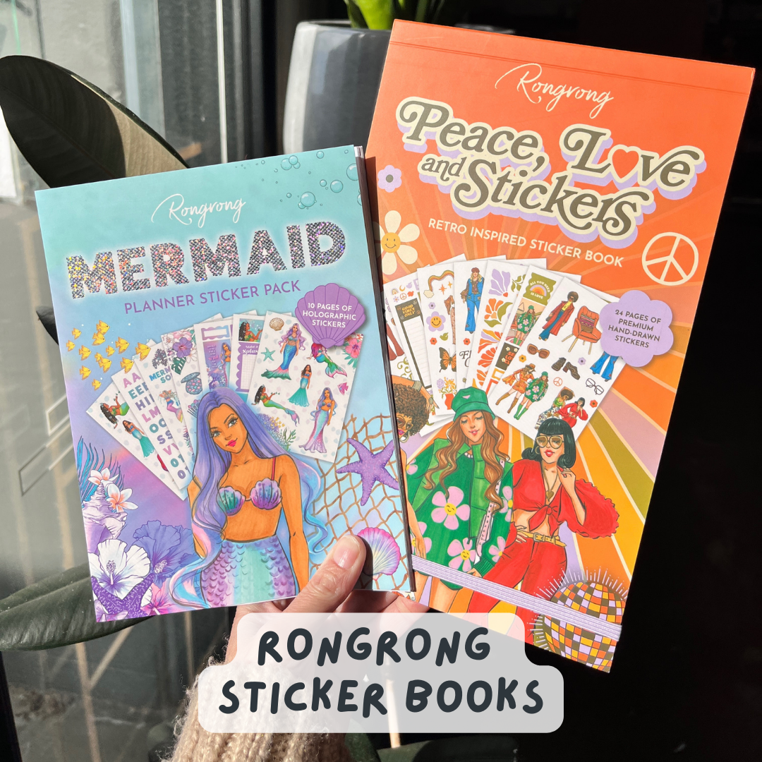 Mermaid Planner Sticker Pack | Holographic Stickers | Shop Rongrong