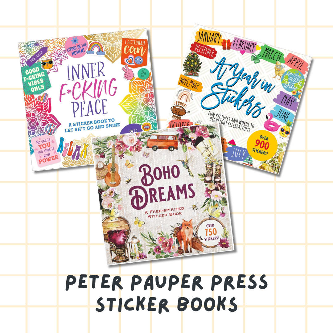 Peter Pauper Press Sticker Books