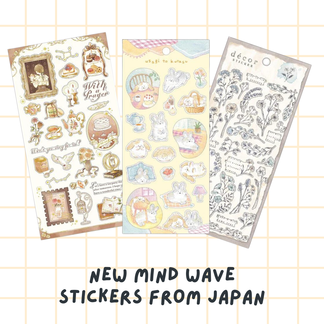 Mind Wave Stickers from Japan