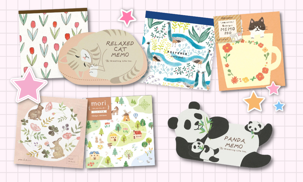 Cute Memo Pads to add to your collection