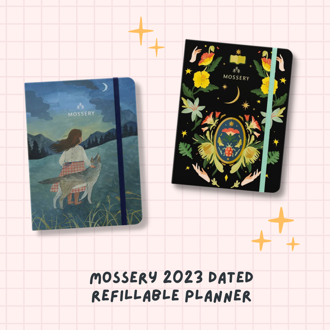 Mossery 2023 Undated Refillable Planners