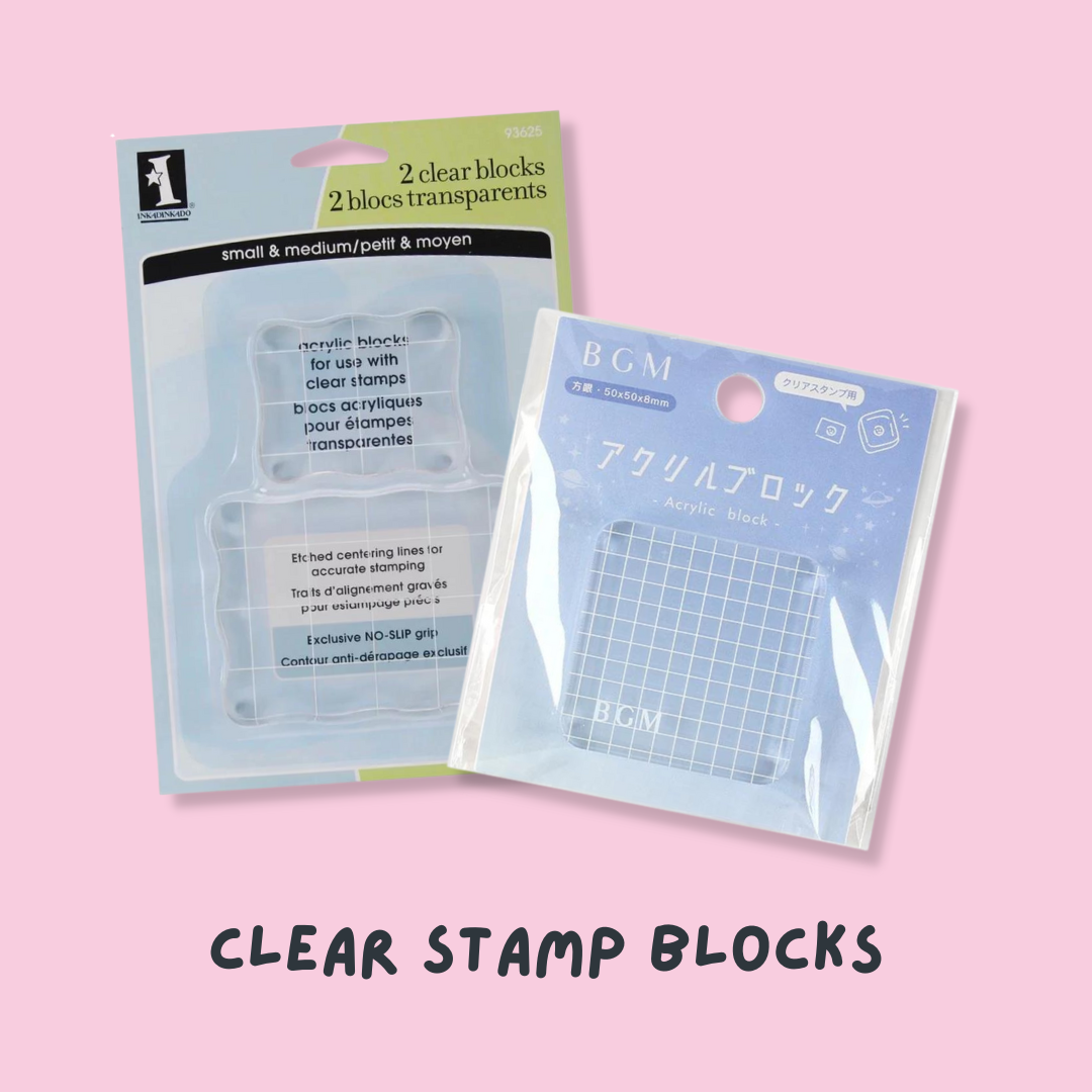 Clear Stamp Blocks