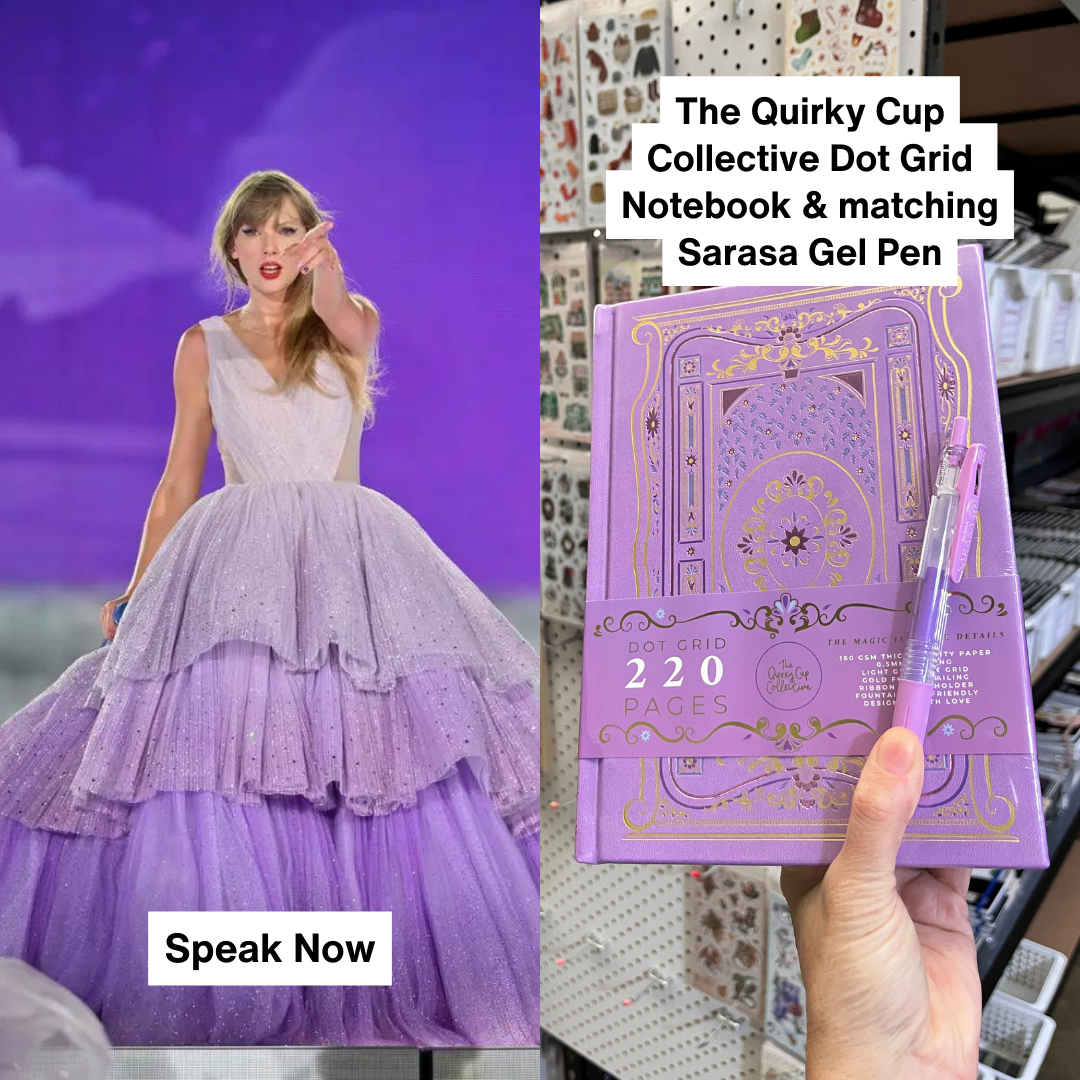 Taylor Swift style stationery from the Era's Tour Looks