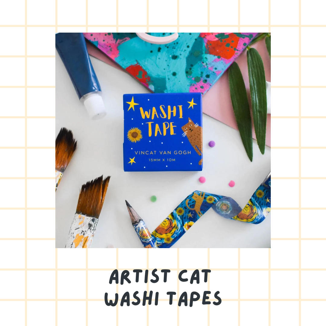 Artist Cat Washi Tapes