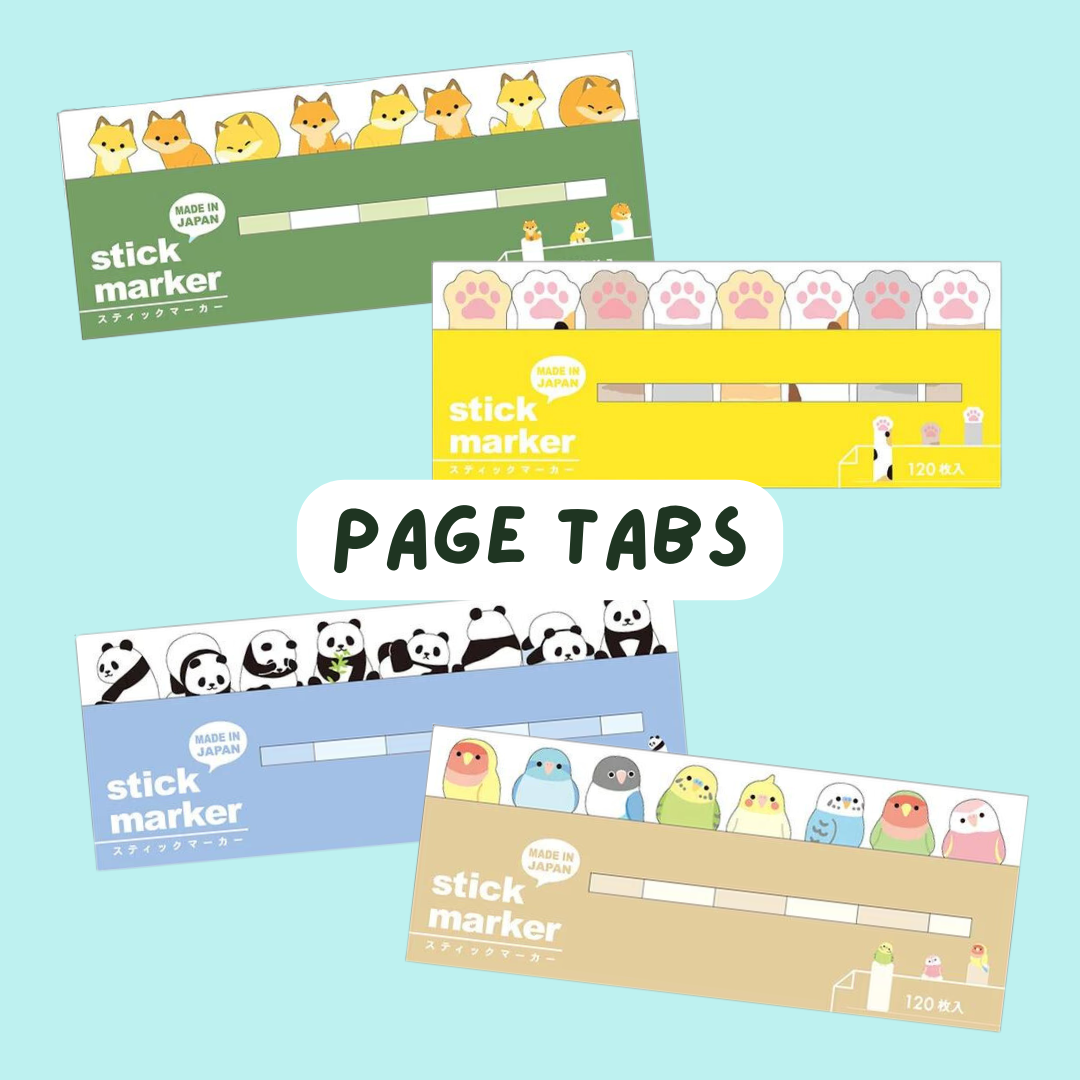 page markers