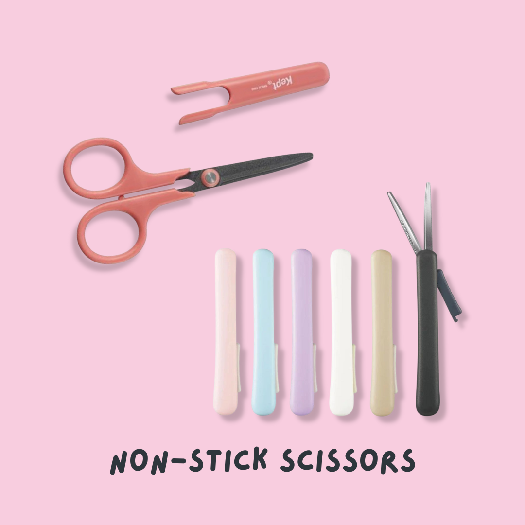 Non Stick Scissors for journaling and planning