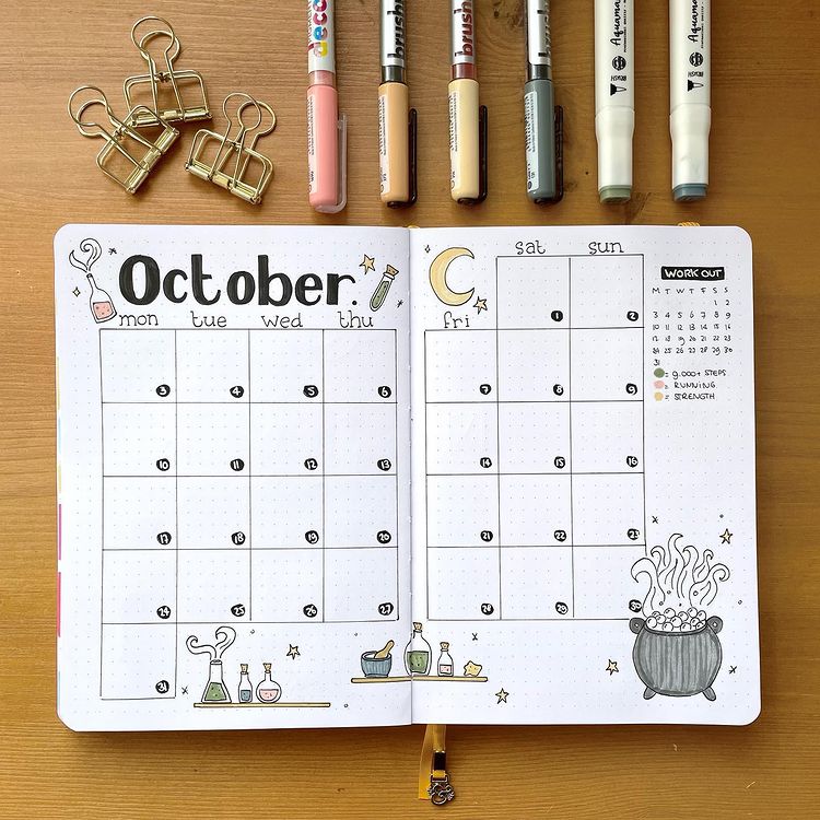 How to Use a Dot Grid Journal
