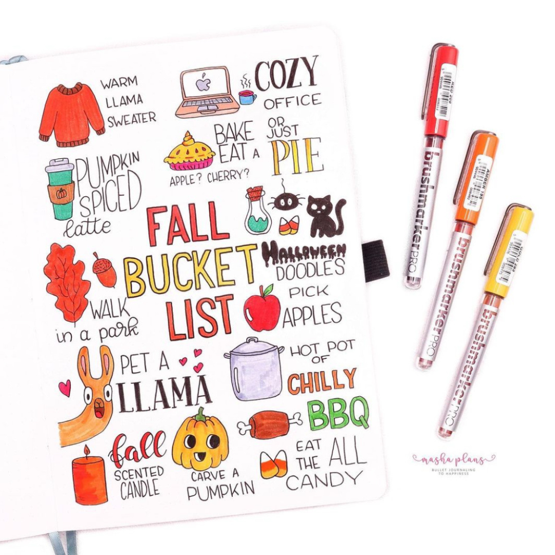 Autumn bucket list