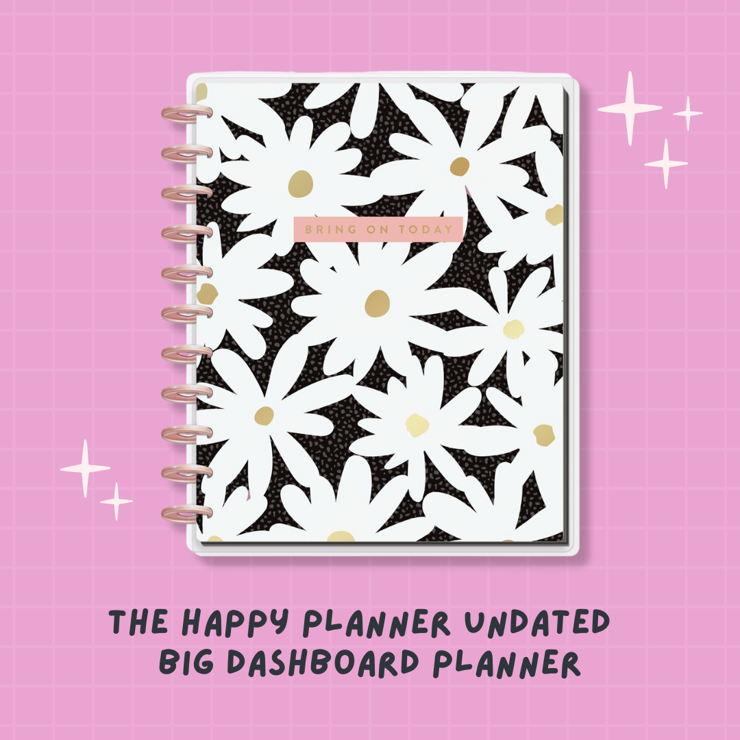 The Happy Planner Big Undated Dashboard Planner